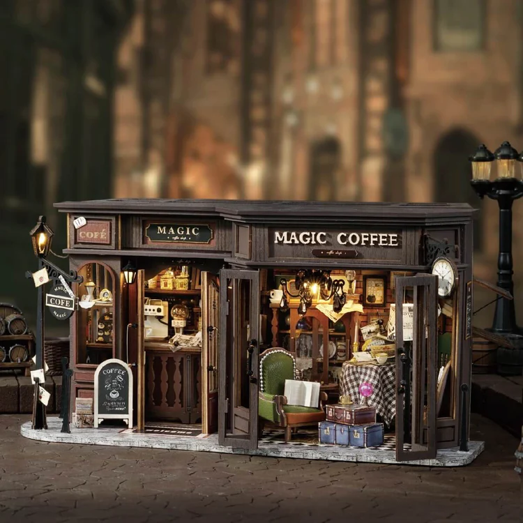 magic coffee shop side